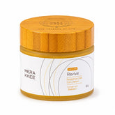 MERAKKEE Radiance 24K Gel Cream 50g — glass jar pack shot on white — 24K Gold Saffron luxury skincare India
